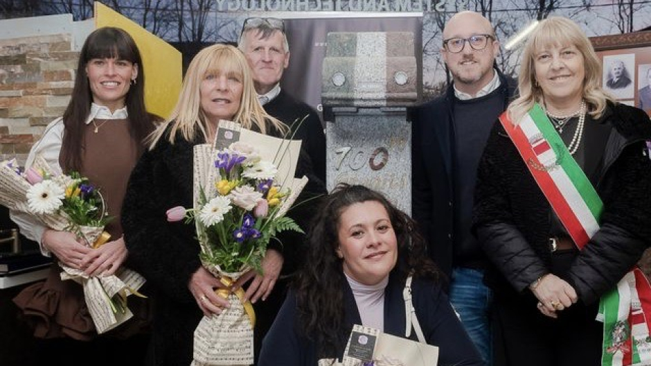 Cento anni di Graniti Cusio: donata opera alla comunità di Gozzano